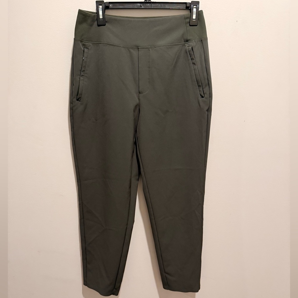 Athleta Endless High Rise Pants Size 8 Green - Picture 9 of 11